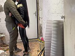 stepmom, why surprise suck stepson construction worker's cock till cum in mouth?