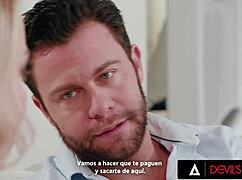 how does hot teen haley spades take that big cock deep in her wet pussy devils film