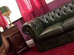 Busty Employee Catches Lesbian Boss Masturbating With Dildo At Desk