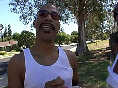 codi bryant boyfriend sucks gigantic homegrown melons while fucking shaved pussy