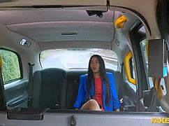 fake taxi alert! petite colombian linda baker squirts on monster cock pov blowjob and rough ride?