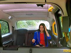 fake taxi alert! petite colombian linda baker squirts on monster cock pov blowjob and rough ride?