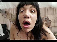 little puck hands over voodoo doll gets fingered to squirt 💦😈