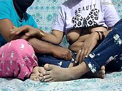 indian desi bhabhi seduces dewar in bathroom for first homemade bisexual play