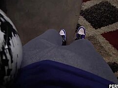 stepmom krissy lynn sucks and drains stepsons heavy balls