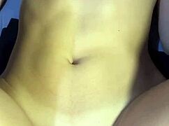 hey babe watch him cum deep in her belly after that wild dorm ride