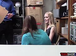 Young Couple Busted Banging Hard By Mall Cop!