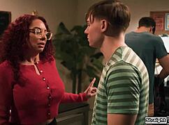 Wanna get hooked up with that stacked milf teacher for some wild fun?