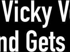 Stacked Blonde Vicky Vette Craves Titty Fuck Deepthroat Cumshot Bliss