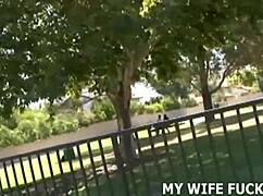 your wife gets banged hard by big black cock stranger while you watch humiliated