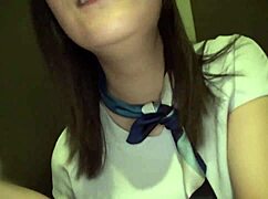 ever wondered how a busty japanese amateur sucks cock before intense fucking in full version?