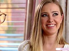 small tits blonde bffs start with 69 then lick shaved pussies to orgasm while fingering each other