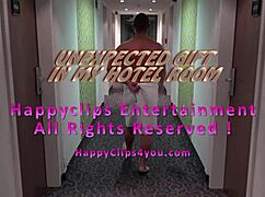 surprise she's in my hotel room for a foot massage and pussy fuck