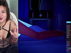 exotiqfox reacts live to meru succubus 1-5 filipina teen solo masturbation fan highlights