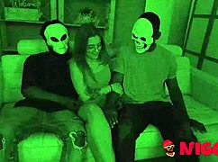 Whoa, lorena lopes blindfolded takes two black monster cocks deep!