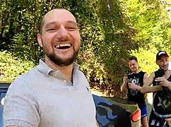 pickup dp outdoor anal assfuck katty west ripped clothes rough double