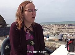 Innocent virgin with huge natural tits tries first anal pounding