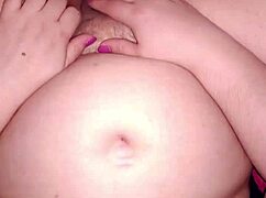 Chubby Guy's Cock Fills Dominican BBW's Mouth Before Doggy Pounding Her Fat Ass