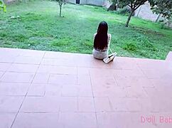 Petite Shy Latina Stepsister Bent Over Doggystyle Rough Sex Fingering Cum