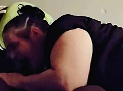 Good student chokes on stepmom's gumjob sucking deep for straight A's