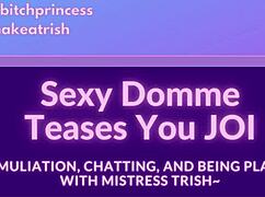 Mommy femdom chats guide your cock strokes in hot jerk off instructions