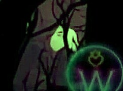 wifebucket's demon pixie milf begs for huge cock on halloween outdoors??