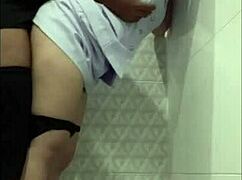 Horny Thai Nurse Fucks Patient in Hospital Bathroom Ends with Cum-Filled Mouth