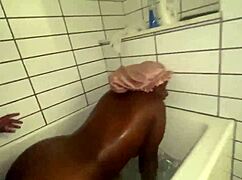 Hot Teen Roommate Shower Sex Turns Wild In Dorm Bathing