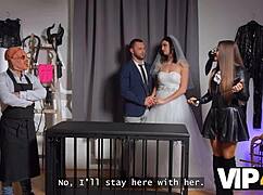 Vip4k. Bride Sluts Out Pre-Wedding in Fetish Funhouse with Huge Cock