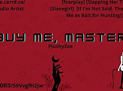 Master, won't you get me that erotic audiophile toy before facefucking your bound slave?