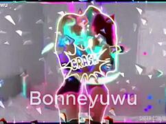bonneyuwu the young petite puta showers in panties small tits sexy bath