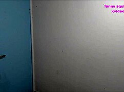 Cleaning lady sneaks blowjob on doctor during hidden office consultation!