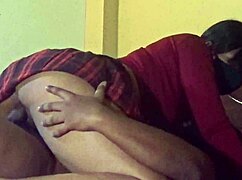 Thick Asian Maid's Overtime Quickie Ride on Owner's Monster Cock!
