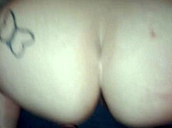 Latina Takes Black Bareback Backshots Bent Over Shaved Pussy