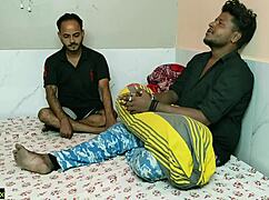 WIFE CAUGHT Me FUCKING Bhabhi BENT OVER Bed!