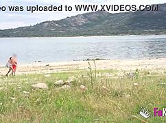 im luna black x voyeur beach fuck wait till you see this pounding