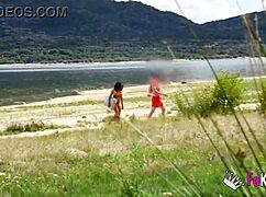 im luna black x voyeur beach fuck wait till you see this pounding
