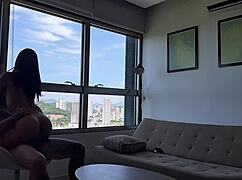 Dreamt of Cumming Woke Up Fucking Swollen Pussy by the Sea!