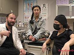 PERVERTED Podiatrist TICKLES STACY SHEPARD's Bare Toes