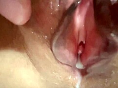 how's this amateur wife's shaved pink pussy look 130 days post-virginity loss?