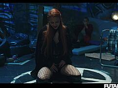 anal queen veronica leal ass fucked by redhead shemale futa witch hardcore