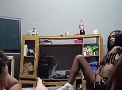 aw man my wife just skips cleaning to suck my cock with her puffy lips... damn
