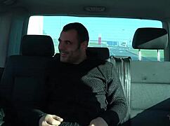 Milf Secretary Takes Double Cock Pounding In Driving Taxi Van