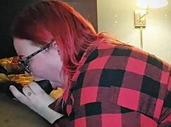 hey redhead aubrey bigbabe304, slobber deep on that fat black monster cock already...