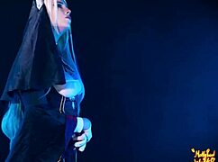 nun made me her filthy whore... punished with strapon in garage 😈🔥 mollyredwolf