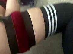 emo teen slut learns from black bull's monster cock in rough doggystyle domination lesson