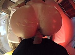 Step dad wakes me up for huge ass pounding fun.