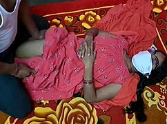 Bangladeshi wife cheats hard at wild indian group party with horny friends