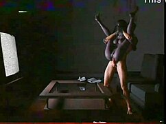 Stepson rams stepmom hard in bed creampie explosion finish