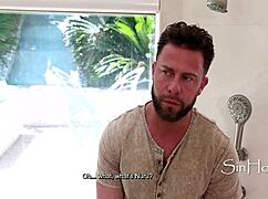 handyman gets rewarded uh i mean sensual nuru oil massage from jewel diamant masseuse